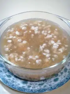 Stewed chicken breast with dried scallops