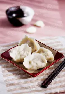 Tofu stuffed dumplings