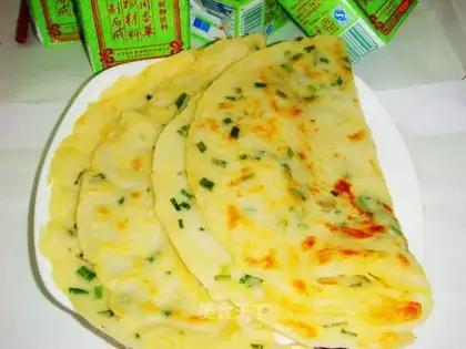 chive pancakes