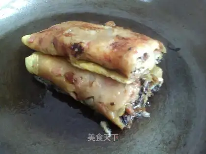 Olive vegetable egg cake