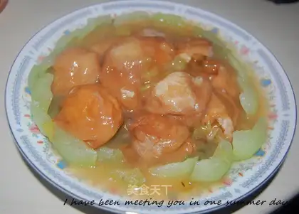 Noodles and meat