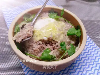 Salted egg meatloaf