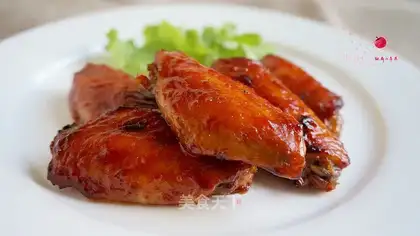 Roasted tomato chicken wings