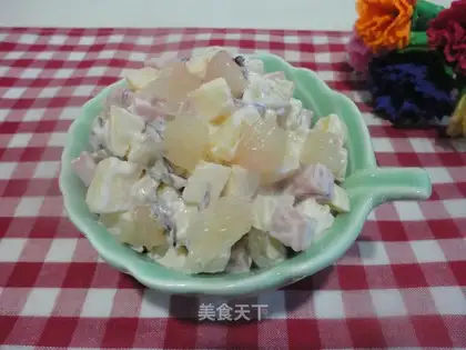Potato ham salad sauce