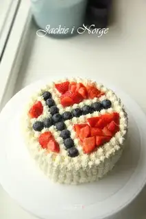 Norwegian national holiday cake