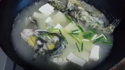 Creamfish boil tofu
