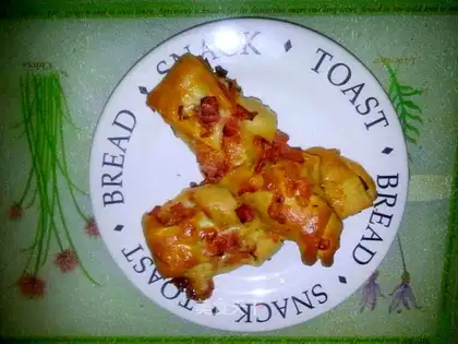 Ham cheese bread
