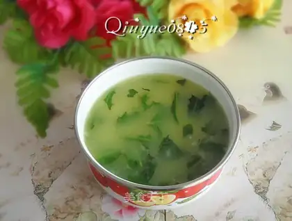 Plum congee