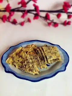 A sprout egg cake