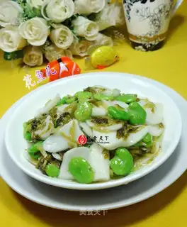 Snow pickles and beans