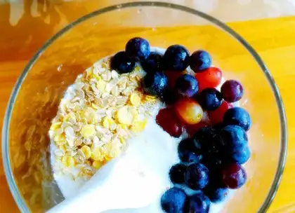 Nutritional diet breakfast