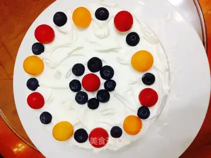 The durian mango cake