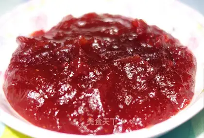 Cranberry sauce