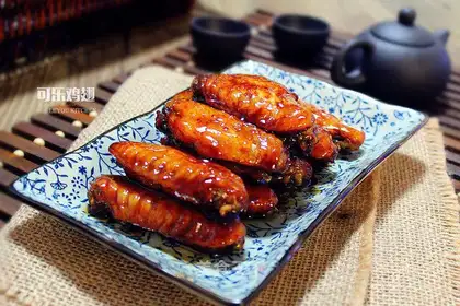 Coke chicken wings
