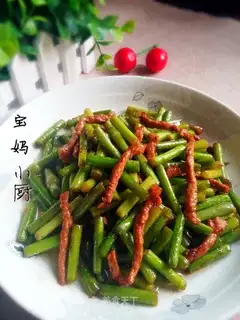 Garlic fried meat