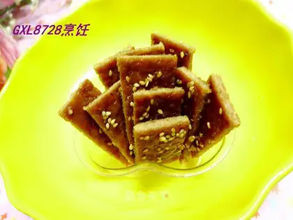 Homemade honey pork