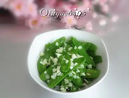 Garlic Dutch beans