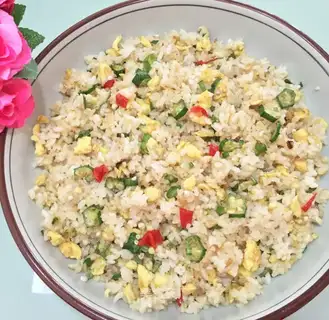 Autumn egg fried rice