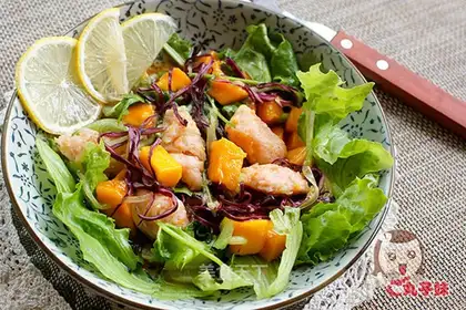Thai Shrimp Thin salad