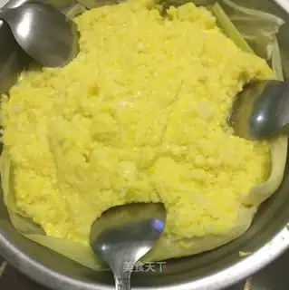Fresh corn cake