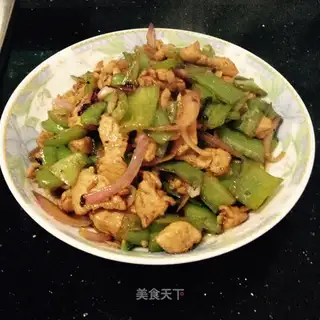 Pepper onion fried chicken