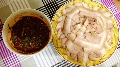 Garlic white meat