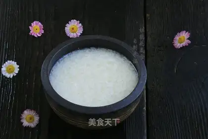 Homemade rice wine