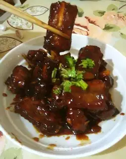 Summer appetizer ribs