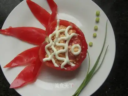 Tomato fried eggs