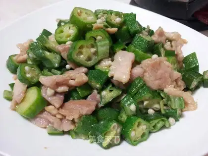 Autumn fried meat