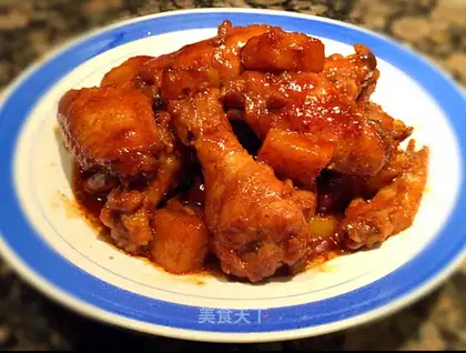 Pineapple chicken wings