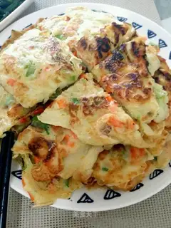 Vegetable eggcake