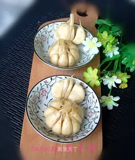 Homemade garlic
