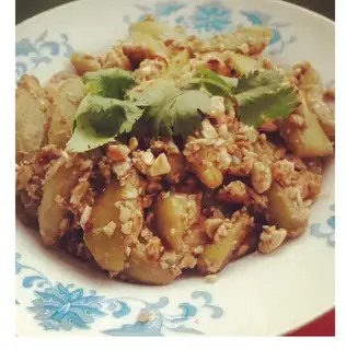 Dry eggplant