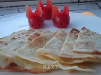 Banana milk eggcake