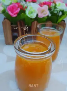 Homemade mango sauce