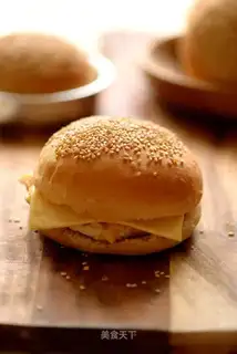 A soft, healthy burger
