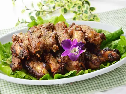 Golden Garlic bones