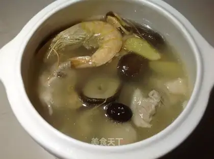 Seafood steak soup