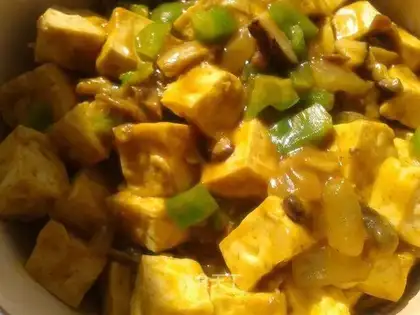 Curry tofu