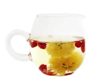 Honey tea from the daisies