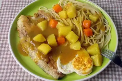Curry pasta