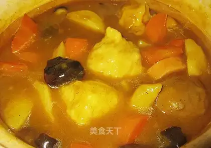 Curry beefballs