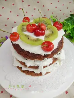 Chocolate naked cake