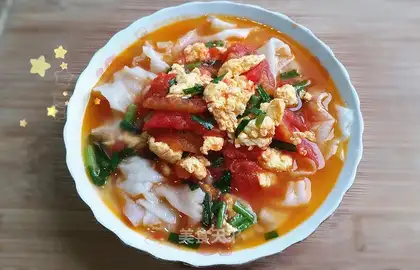 Tomato egg noodles