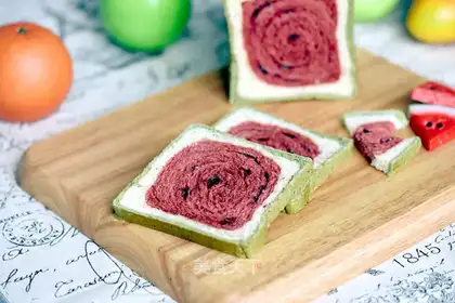 Watermelon toast