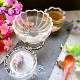 Cherry ice powder