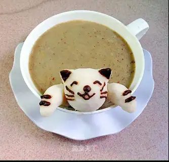 Puss in the hot spring