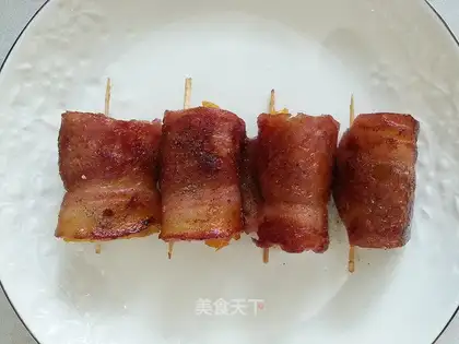Pumpkin bacon roll