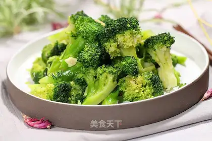 Garlic broccoli